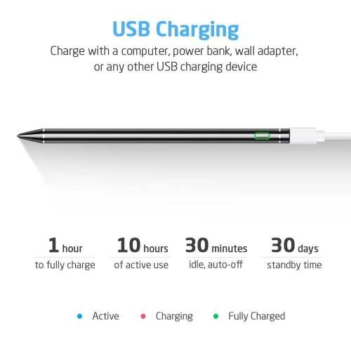 Kup ESR Stylus Pen Digitaler Stylus-Stift Schwarz - ESR072BLK - {ean13} - Sklep Home Screen