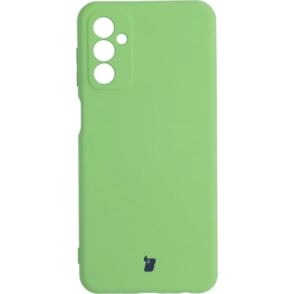 Etui Bizon Case Silicone do Samsung Galaxy M13 / M23 5G jasnozielone