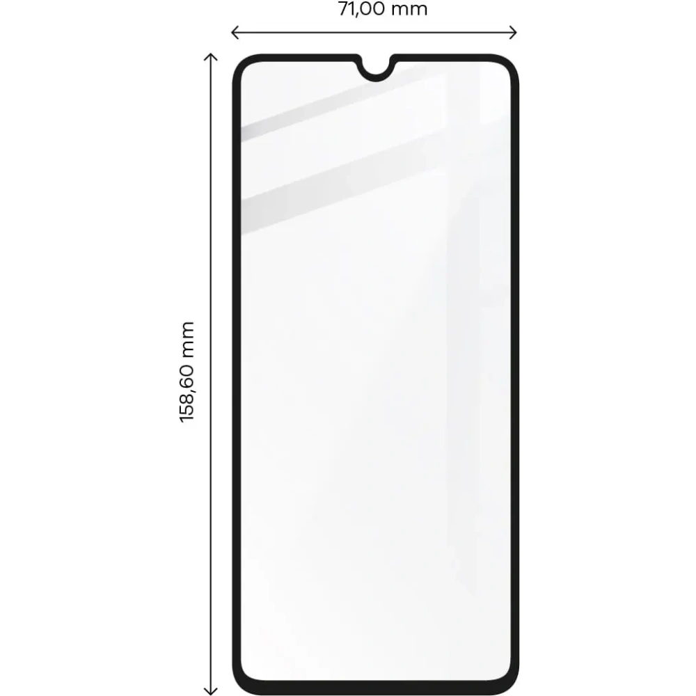 2x szkło hartowane Bizon Glass Edge + ochrona na obiektyw Samsung Galaxy M13 / M23 5G