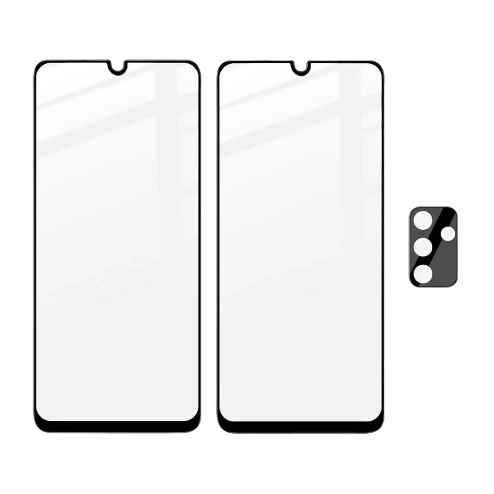 2x szkło hartowane Bizon Glass Edge + ochrona na obiektyw Samsung Galaxy M13 / M23 5G