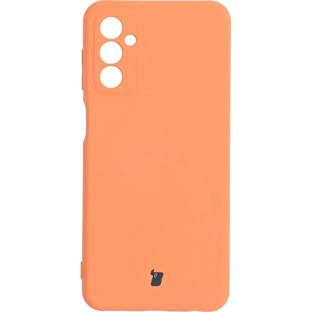 Etui Bizon Case Silicone do Samsung Galaxy M13 / M23 5G pomarańczowe