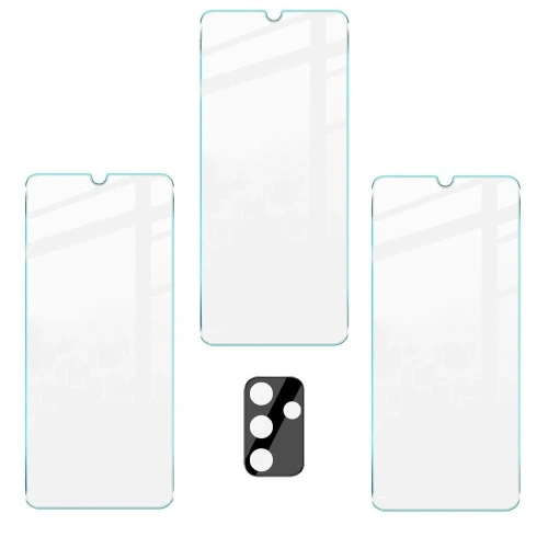 Kup Bizon Glas Klar 3x gehärtetes Glas + Linsenglas Samsung Galaxy M13 / M23 5G - BIZ7577 - {ean13} - Sklep Home Screen