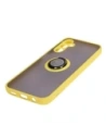Kup Etui s úchopem na prst Bizon Case Hybrid Ring do Samsung Galaxy M14 5G kouřové s žlutým rámem - BIZ1278 - {ean13} - Sklep Home Screen