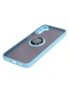 Buy Bizon Case Hybrid Ring Samsung Galaxy M14 5G smoky with a light blue frame - BIZ1279 - {ean13} - Home Screen Store Europe