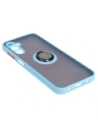 Buy Bizon Case Hybrid Ring Samsung Galaxy M14 5G smoky with a light blue frame - BIZ1279 - {ean13} - Home Screen Store Europe