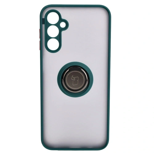 Buy Bizon Case Hybrid Ring Samsung Galaxy M14 5G smoky with a dark green frame - BIZ1281 - {ean13} - Home Screen Store Europe