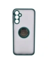 Buy Bizon Case Hybrid Ring Samsung Galaxy M14 5G smoky with a dark green frame - BIZ1281 - {ean13} - Home Screen Store Europe