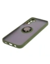 Buy Bizon Case Hybrid Ring Samsung Galaxy M14 5G smoky with a green frame - BIZ1282 - {ean13} - Home Screen Store Europe