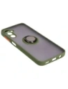 Buy Bizon Case Hybrid Ring Samsung Galaxy M14 5G smoky with a green frame - BIZ1282 - {ean13} - Home Screen Store Europe