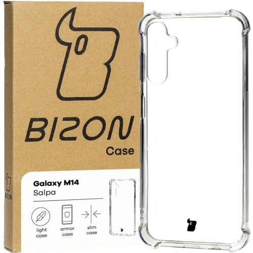 Kup Bizon Case Salpa Samsung Galaxy M14 5G transparent - BIZ1287 - {ean13} - Sklep Home Screen