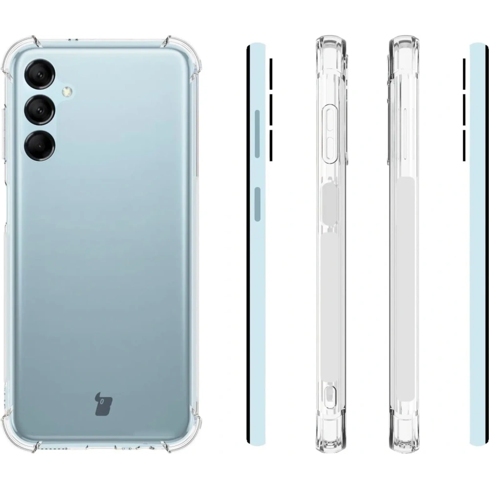 Elastyczne etui Bizon Case Salpa do Samsung Galaxy M14 5G przezroczyste