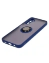 Kup Bizon Case Hybrid Ring Samsung Galaxy M14 5G fumuriu cu un cadru albastru marin - BIZ1290 - {ean13} - Sklep Home Screen