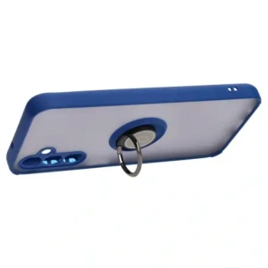 Kup Bizon Case Hybrid Ring Samsung Galaxy M14 5G fumuriu cu un cadru albastru marin - BIZ1290 - {ean13} - Sklep Home Screen