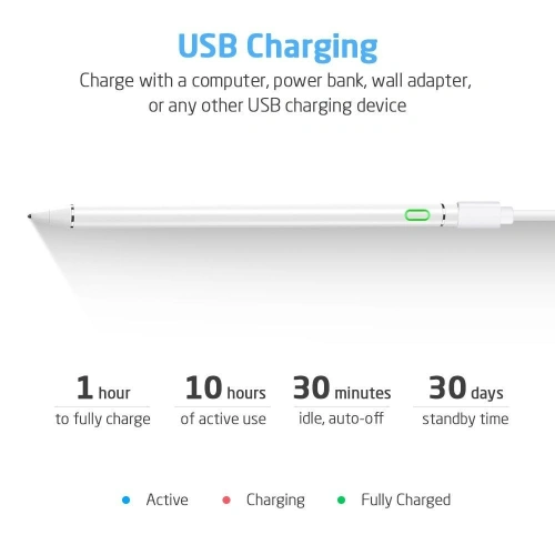 Buy ESR Digital Stylus Pen White - ESR073WHT - {ean13} - Home Screen Store Europe