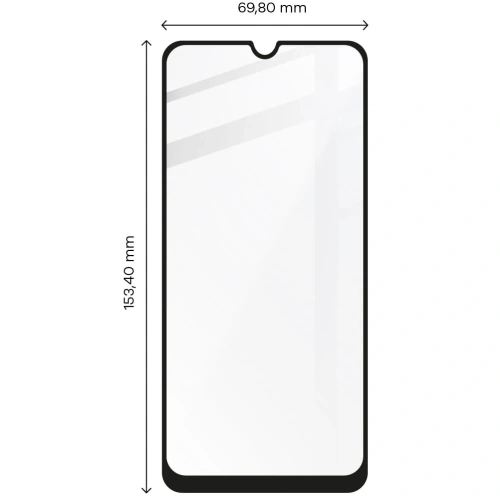 Kup Bizon Glass Edge Samsung Galaxy A22 4G / M22 negru - BIZ1297 - {ean13} - Sklep Home Screen