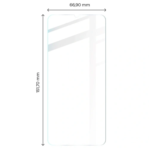 Kup Bizon Glas Klar 3x gehärtetes Glas + Linsenglas Samsung Galaxy A22 4G / M22 - BIZ7580 - {ean13} - Sklep Home Screen