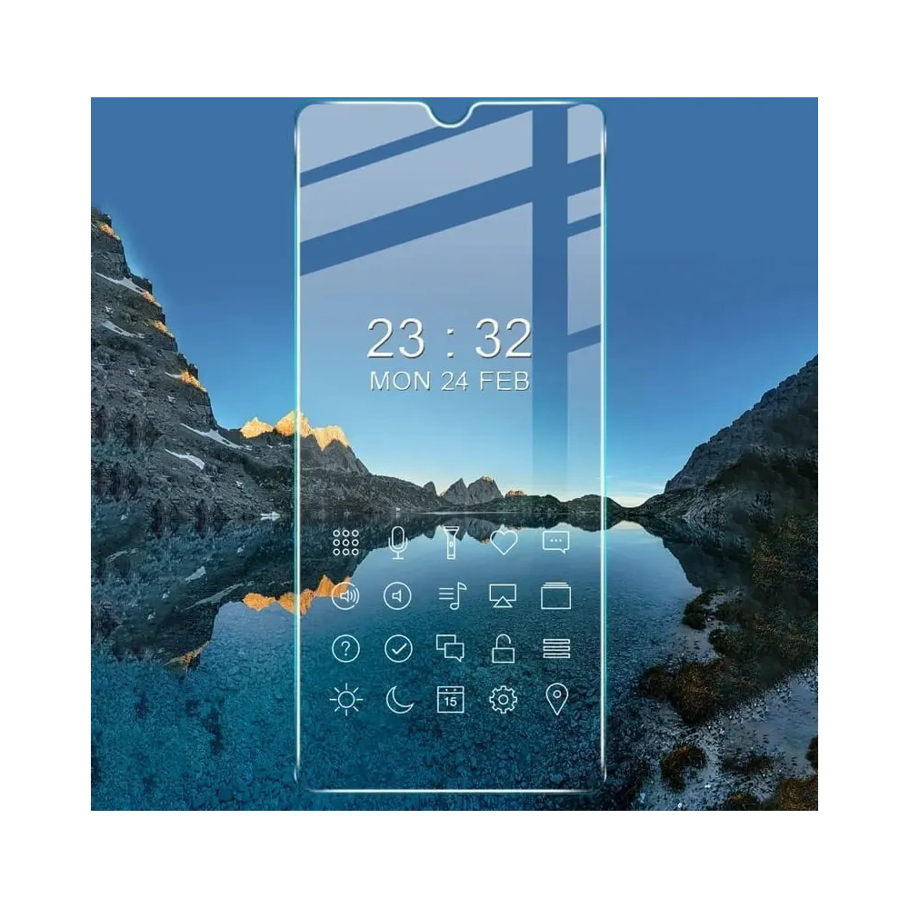 3x szkło hartowane Bizon Glass Clear + szkło na obiektyw Samsung Galaxy A22 4G / M22