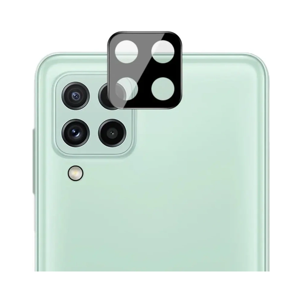 3x szkło hartowane Bizon Glass Clear + szkło na obiektyw Samsung Galaxy A22 4G / M22