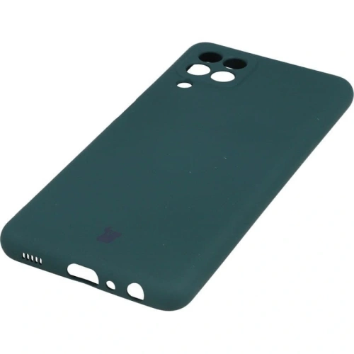 Kup Bizon Case Silicone Samsung Galaxy A22 4G / M22 verde închis - BIZ7581 - {ean13} - Sklep Home Screen