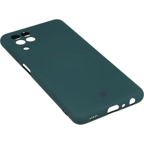 Kup Bizon Case Silicone Samsung Galaxy A22 4G / M22 verde închis - BIZ7581 - {ean13} - Sklep Home Screen