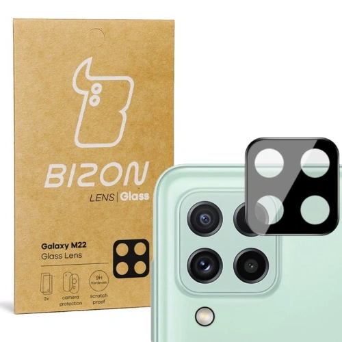 Kup Bizon üveg lencse Samsung Galaxy A22 4G / M22 [2 CSOMAG] - BIZ7582 - {ean13} - Sklep Home Screen