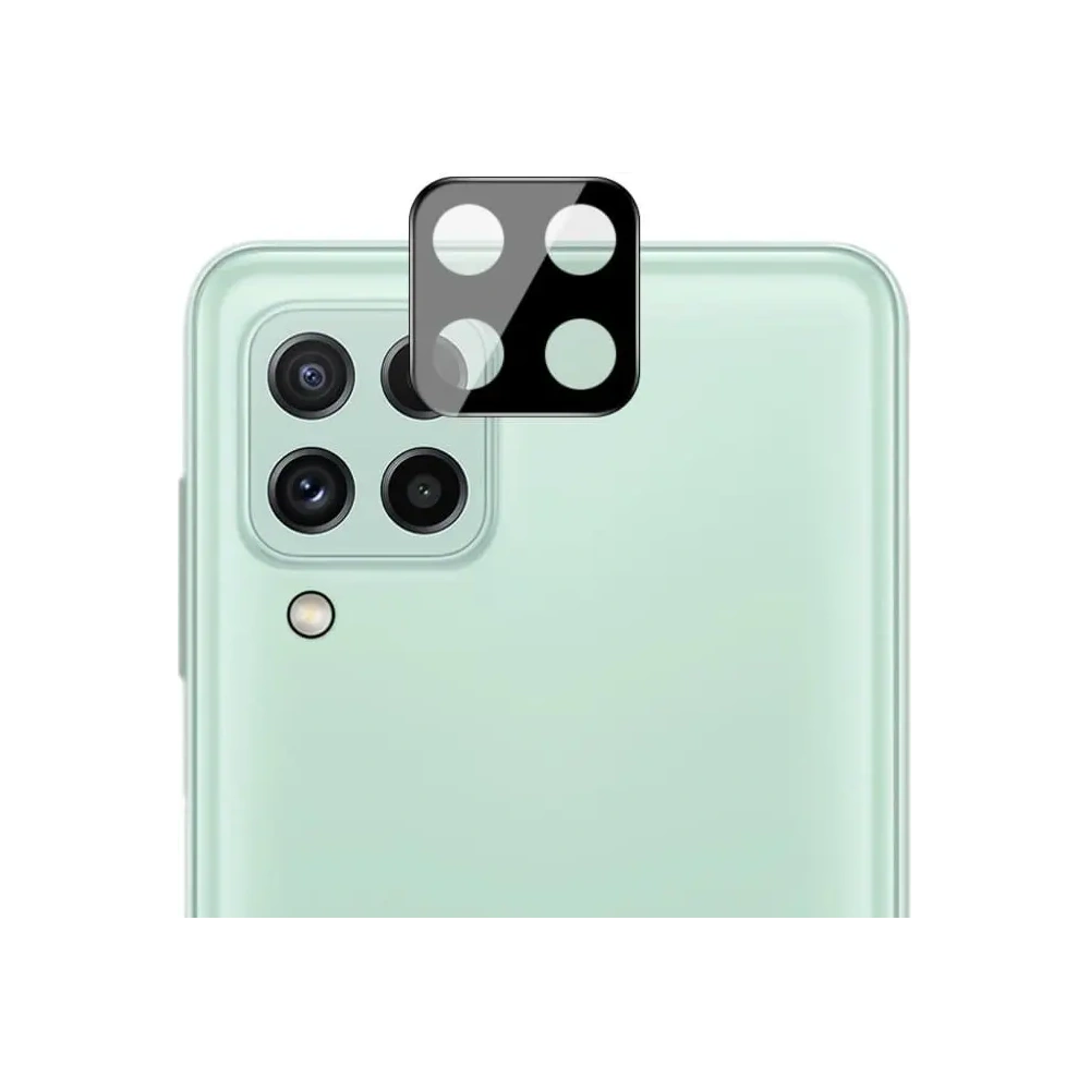 Szkło na aparat Bizon Glass Lens do Samsung Galaxy A22 4G / M22 [2 PACK]