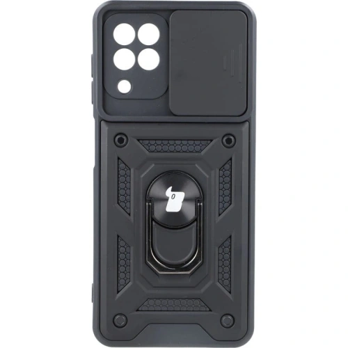 Kup Bizon Case CamShield Ring Samsung Galaxy A22 4G / M22 fekete - BIZ7587 - {ean13} - Sklep Home Screen