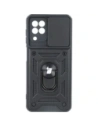 Bizon Case CamShield Ring Samsung Galaxy A22 4G / M22 black