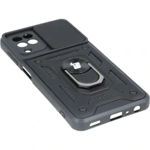 Kup Bizon Case CamShield Ring Samsung Galaxy A22 4G / M22 negru - BIZ7587 - {ean13} - Sklep Home Screen