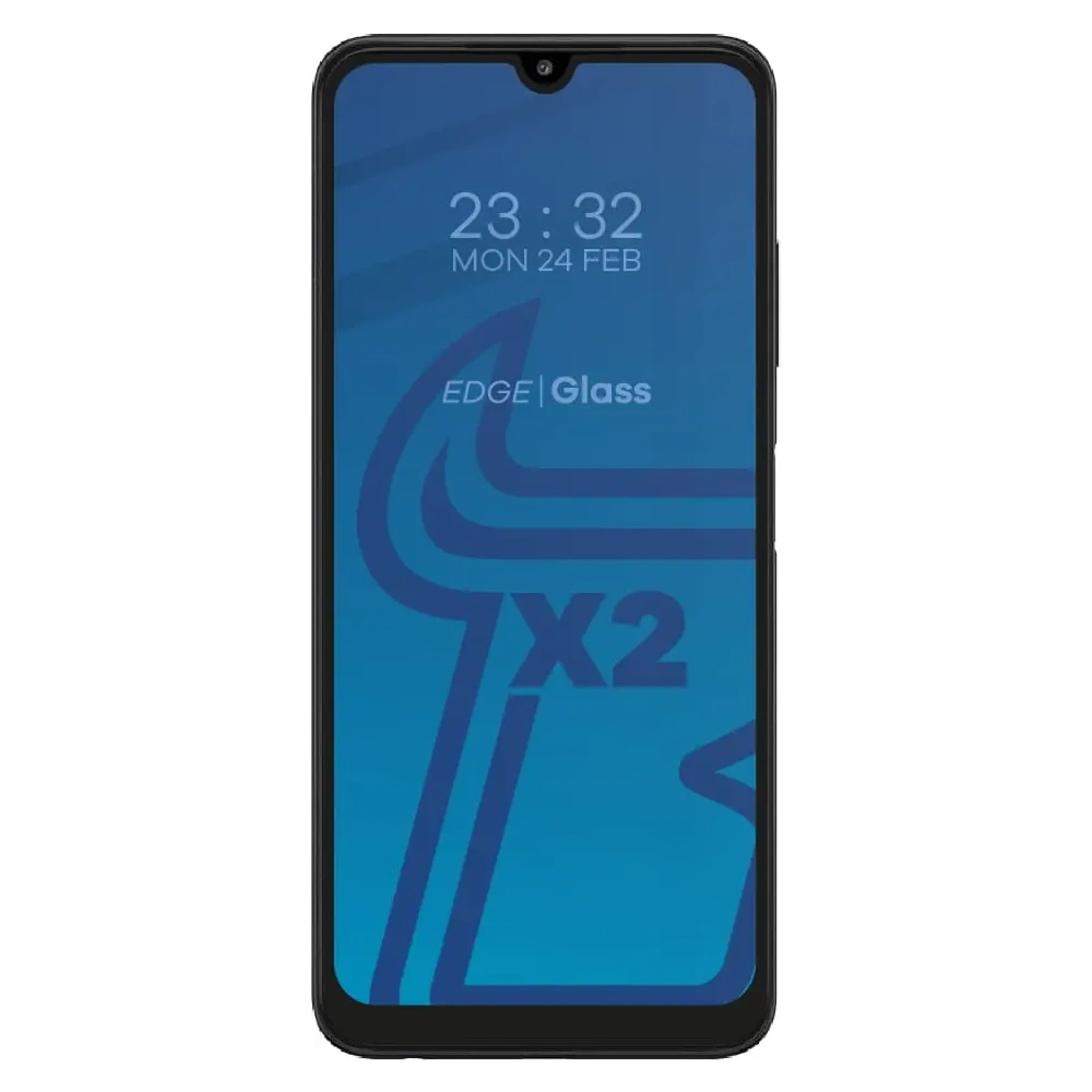 2x szkło hartowane Bizon Glass Edge + ochrona na obiektyw Samsung Galaxy A22 4G / M22