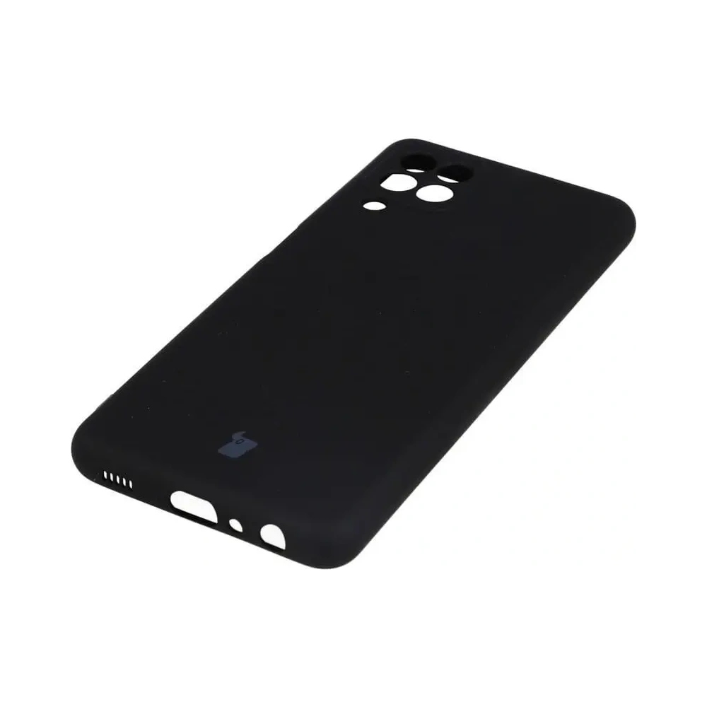 Etui Bizon Case Silicone do Samsung Galaxy A22 4G / M22 czarne
