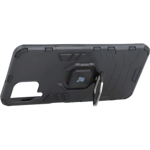 Kup Bizon Case Armor Gyűrű Samsung Galaxy A22 4G / M22 fekete - BIZ7590 - {ean13} - Sklep Home Screen