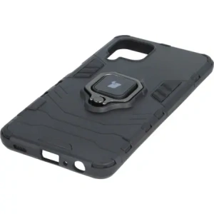 Kup Bizon Case Armor Gyűrű Samsung Galaxy A22 4G / M22 fekete - BIZ7590 - {ean13} - Sklep Home Screen