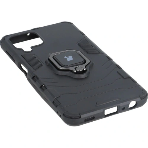 Kup Bizon Case Armor Gyűrű Samsung Galaxy A22 4G / M22 fekete - BIZ7590 - {ean13} - Sklep Home Screen