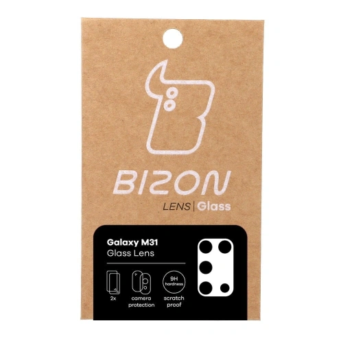 Kup Szkło na aparat Bizon Glass Lens do Samsung Galaxy M31 [2 PACK] - BIZ1312 - {ean13} - Sklep Home Screen