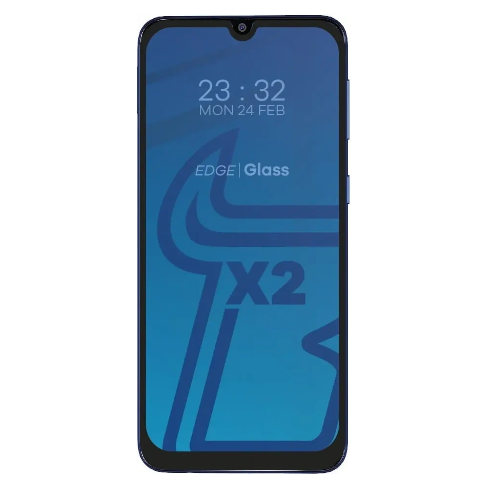 2x szkło hartowane Bizon Glass Edge + ochrona na obiektyw Samsung Galaxy M31 czarne