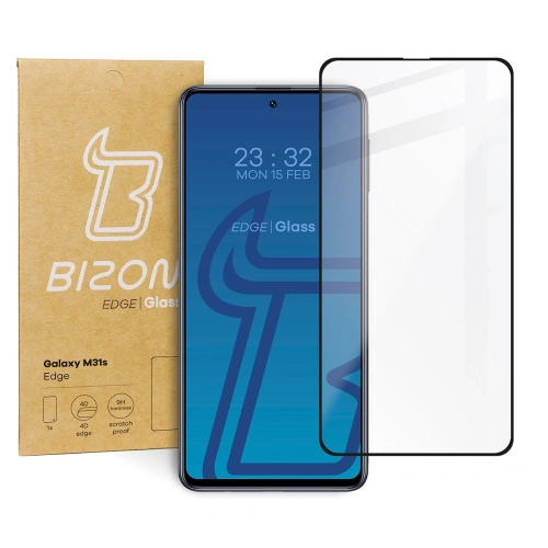 Kup Szkło hartowane Bizon Glass Edge do Galaxy M31s, czarne - BIZ7595 - {ean13} - Sklep Home Screen