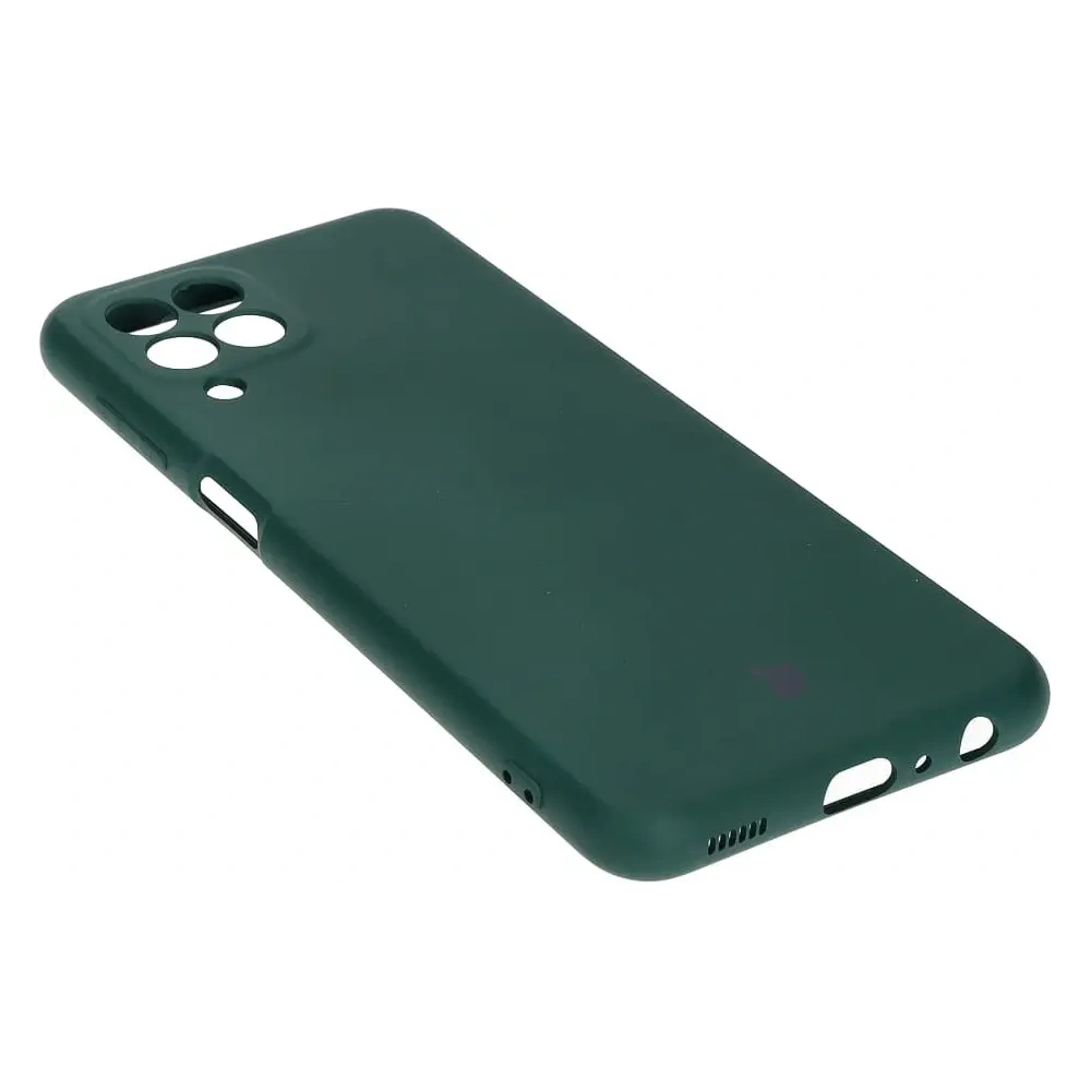 Etui Bizon Case Silicone do Samsung Galaxy M33 5G ciemnozielone