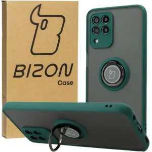 Kup Bizon Case Hybrid Gyűrű Samsung Galaxy M33 5G füstös sötétzöld kerettel - BIZ7599 - {ean13} - Sklep Home Screen