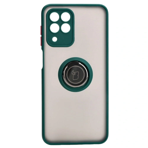 Kup Bizon Case Hybrid Gyűrű Samsung Galaxy M33 5G füstös sötétzöld kerettel - BIZ7599 - {ean13} - Sklep Home Screen