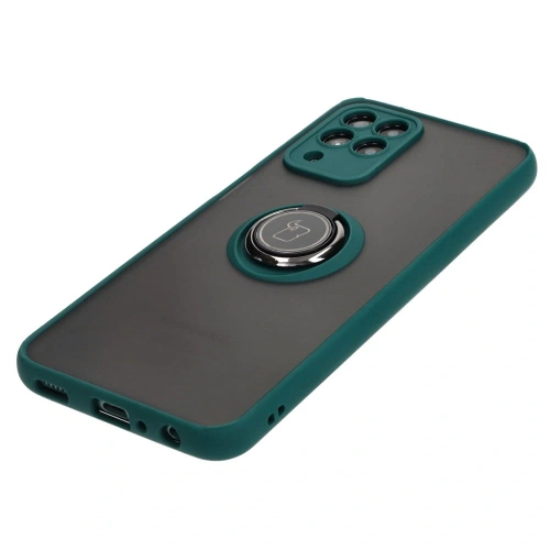 Kup Bizon Case Hybrid Gyűrű Samsung Galaxy M33 5G füstös sötétzöld kerettel - BIZ7599 - {ean13} - Sklep Home Screen