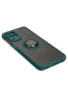 Kup Bizon Case Hybrid Gyűrű Samsung Galaxy M33 5G füstös sötétzöld kerettel - BIZ7599 - {ean13} - Sklep Home Screen