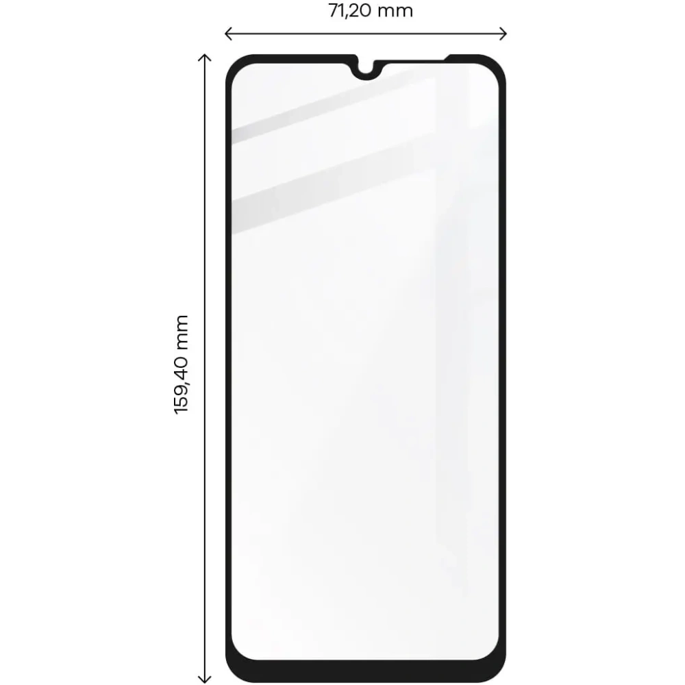 Szkło hartowane Bizon Glass Edge 2 do Samsung Galaxy M33 5G czarne