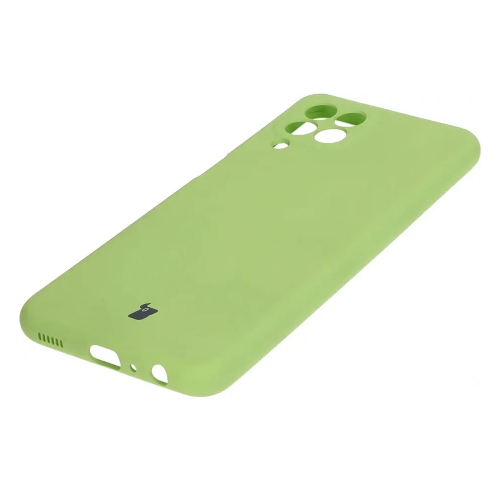 Etui Bizon Case Silicone do Samsung Galaxy M33 5G jasnozielone