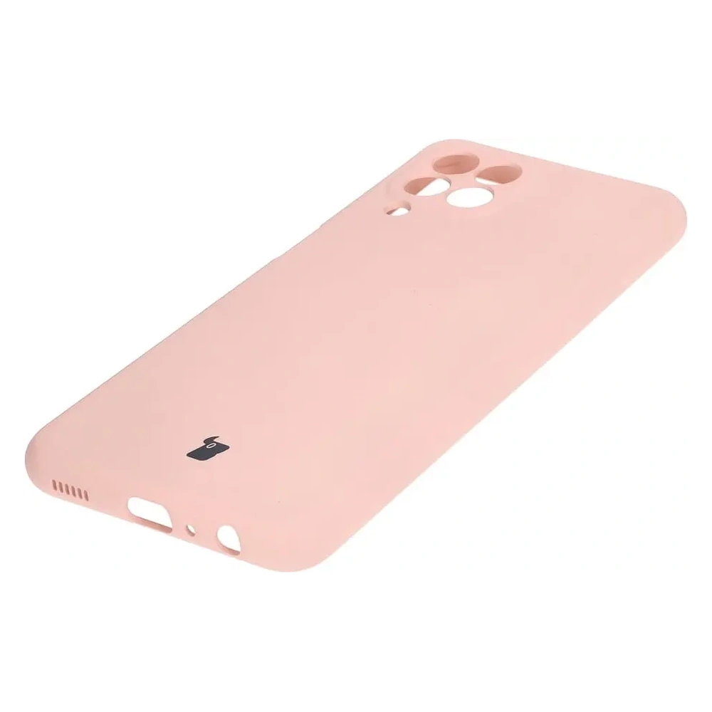 Etui Bizon Case Silicone do Samsung Galaxy M33 5G jasnoróżowe