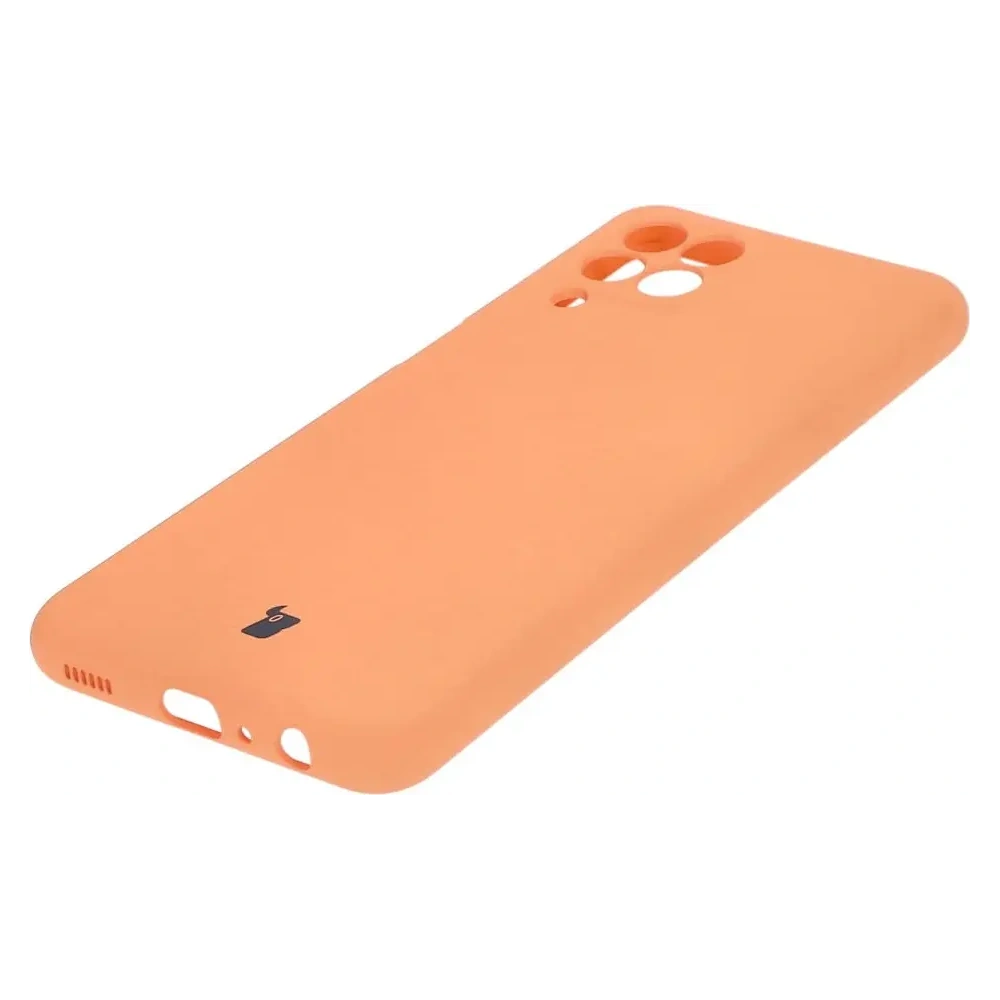 Etui Bizon Case Silicone do Samsung Galaxy M33 5G pomarańczowe