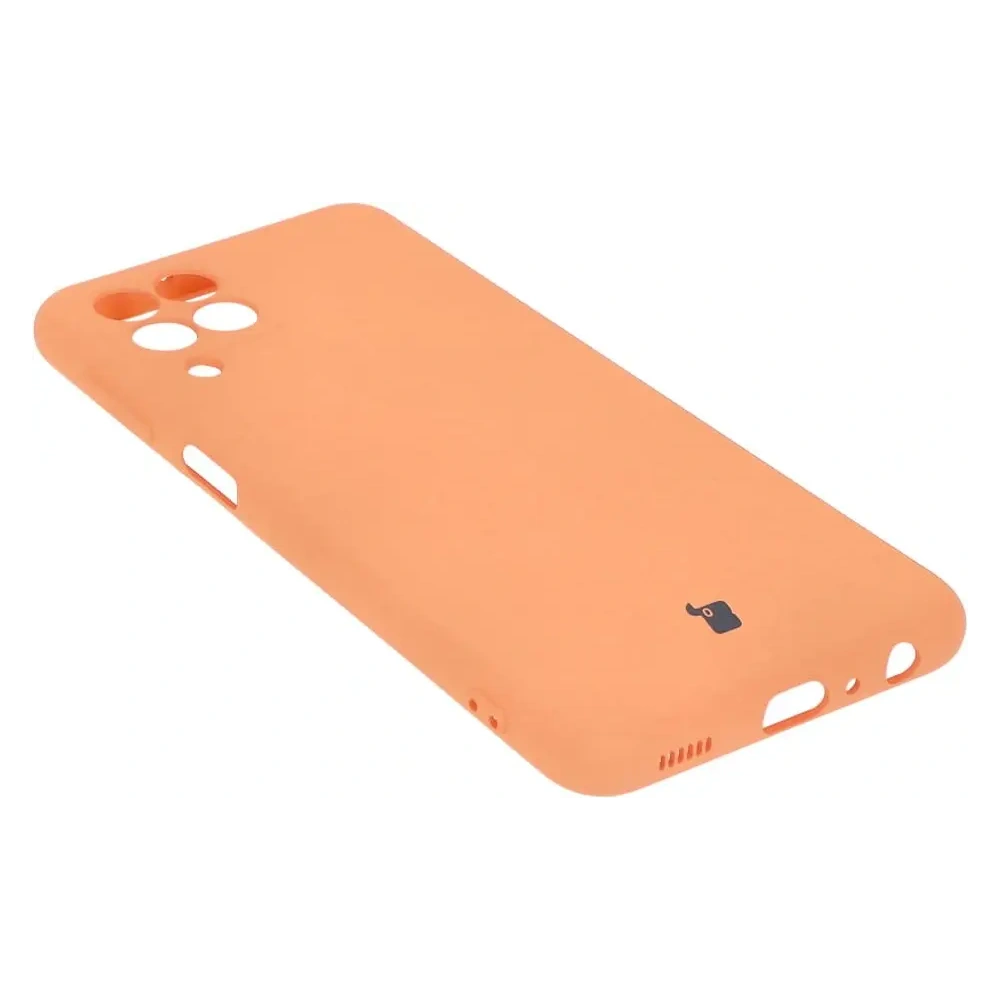 Etui Bizon Case Silicone do Samsung Galaxy M33 5G pomarańczowe