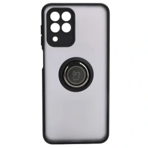 Kup Etui z uchwytem na palec Bizon Case Hybrid Ring do Samsung Galaxy M33 5G przydymione z czarną ramką - BIZ1330 - {ean13} - Sklep Home Screen