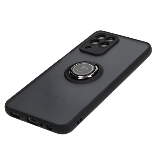 Kup Bizon Case Hybrid Ring Samsung Galaxy M33 5G rauchig mit einem schwarzen Rahmen - BIZ1330 - {ean13} - Sklep Home Screen