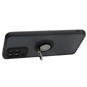 Kup Etui z uchwytem na palec Bizon Case Hybrid Ring do Samsung Galaxy M33 5G kouřové s černým rámem - BIZ1330 - {ean13} - Sklep Home Screen